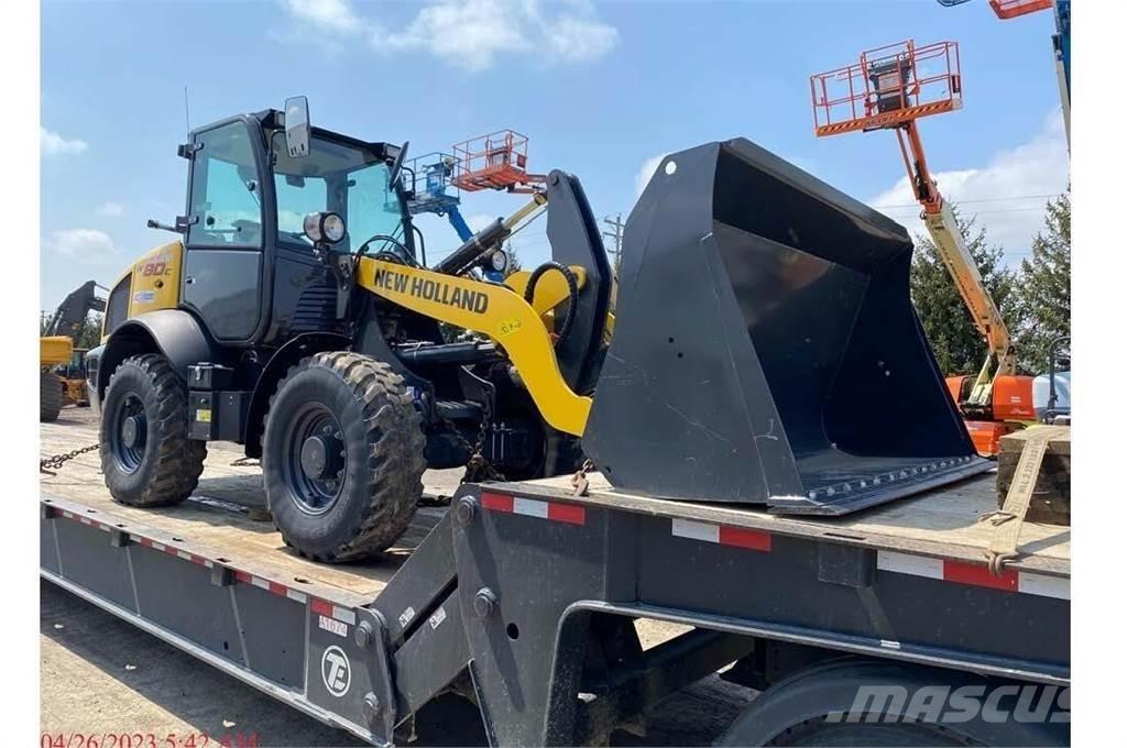 New Holland W80C Incarcator pe pneuri