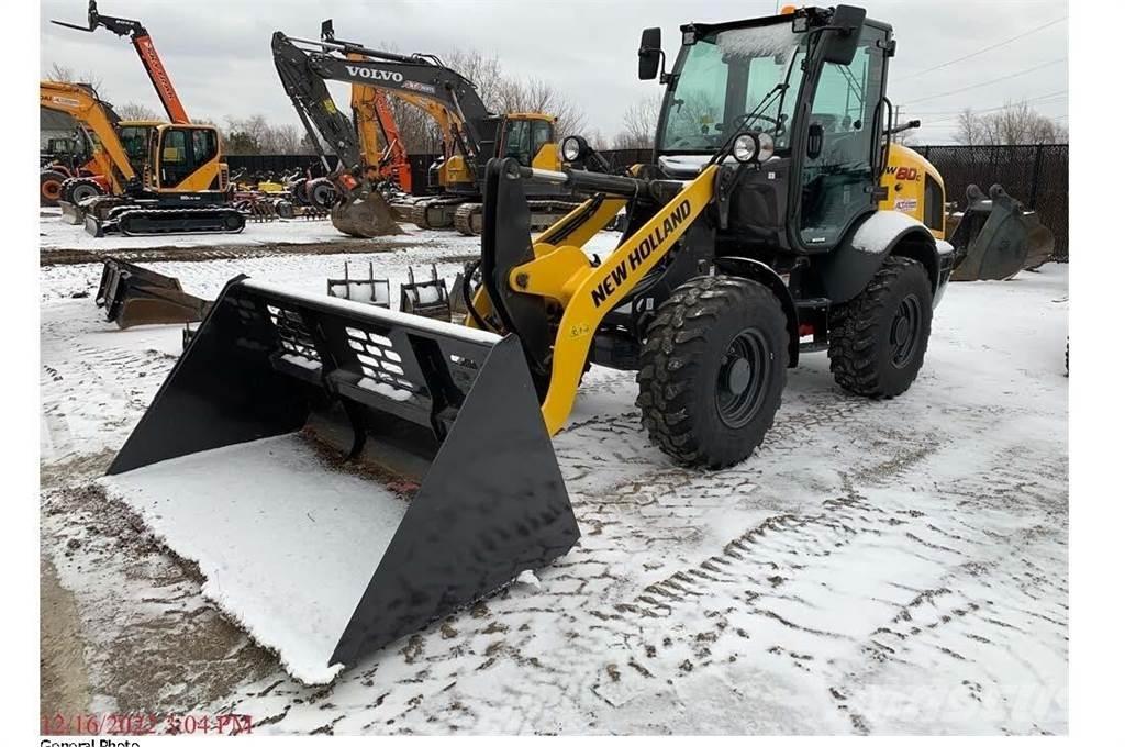 New Holland W80C Incarcator pe pneuri