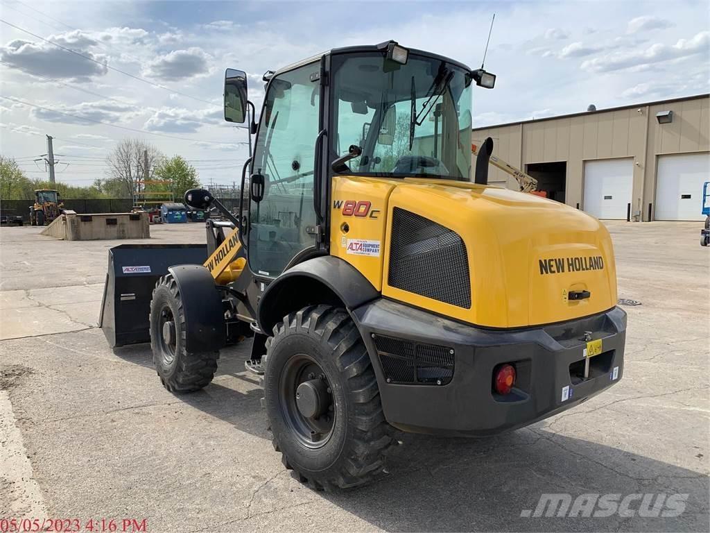 New Holland W80C Incarcator pe pneuri