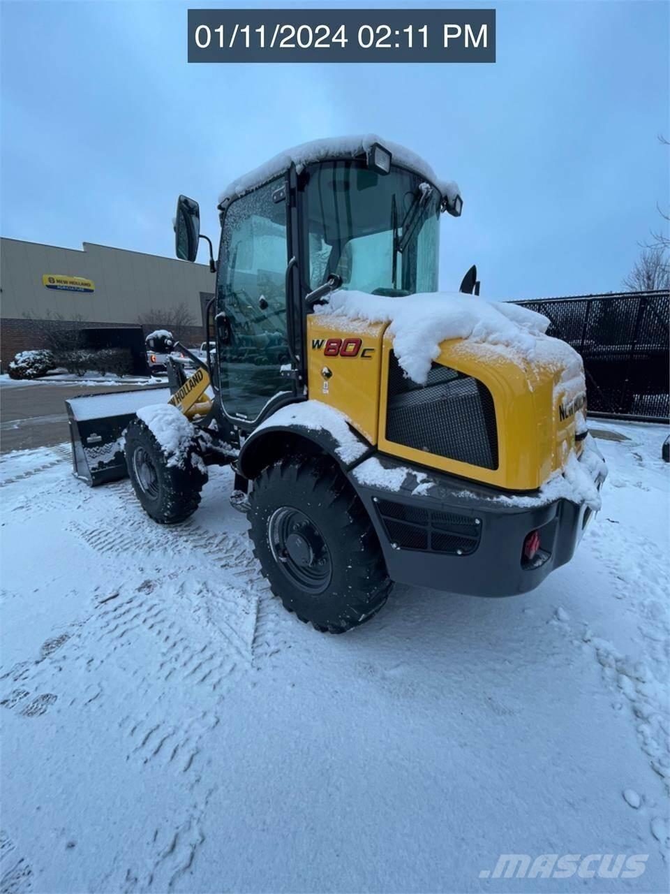 New Holland W80C Incarcator pe pneuri