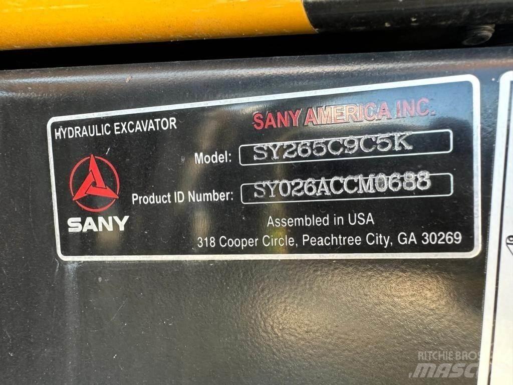 Sany SY265C LC Excavatoare pe șenile

