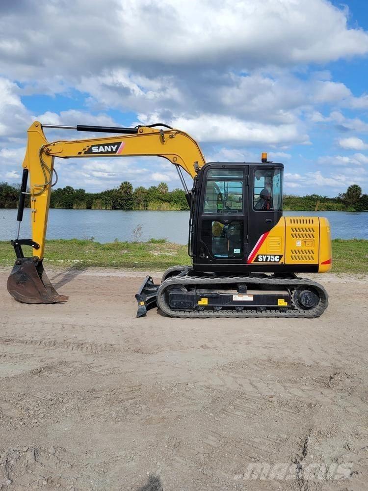 Sany SY75C Excavatoare pe șenile
