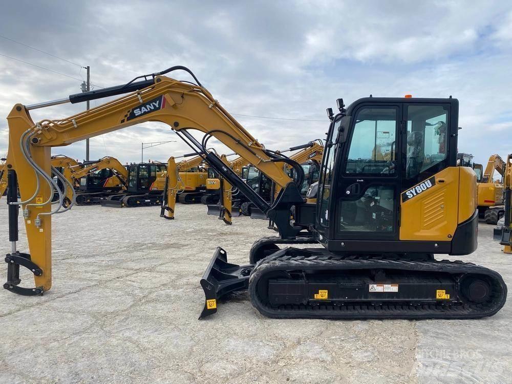 Sany SY80U Excavatoare pe șenile
