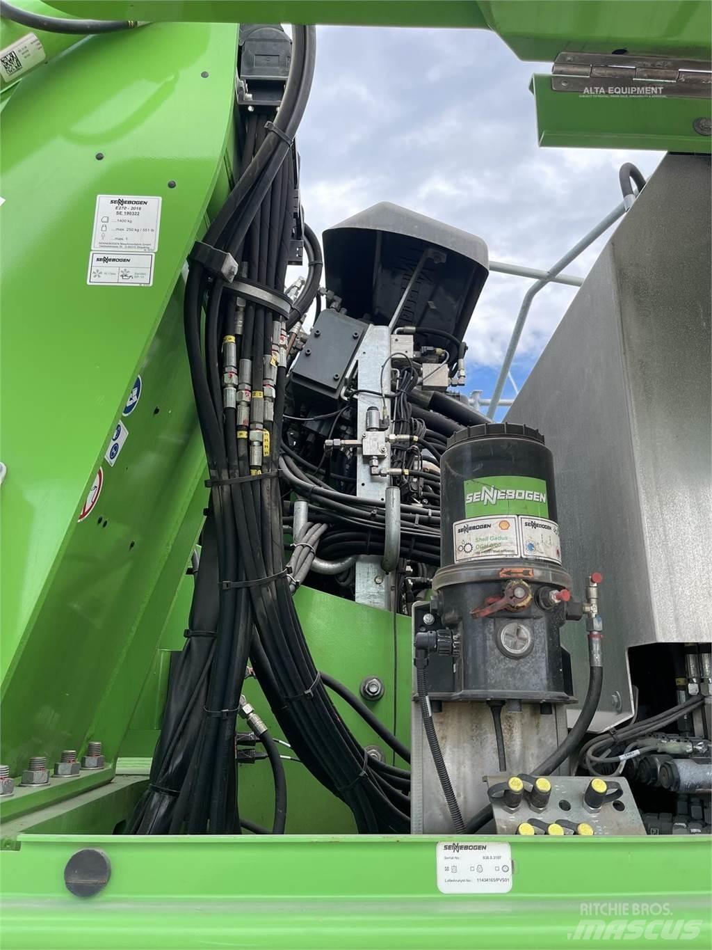 Sennebogen 830E Paleta de manipulare