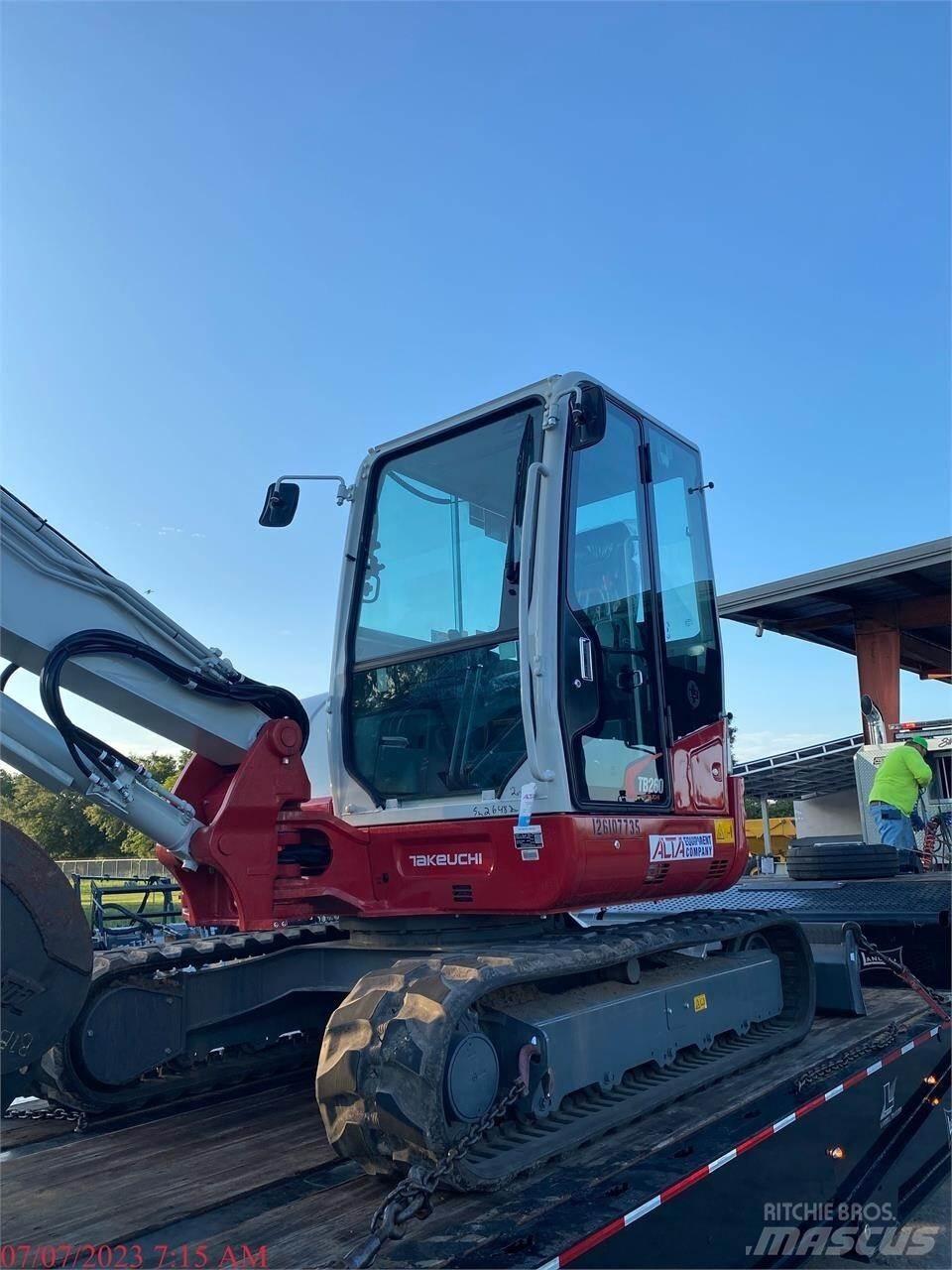 Takeuchi TB260 Excavatoare pe șenile
