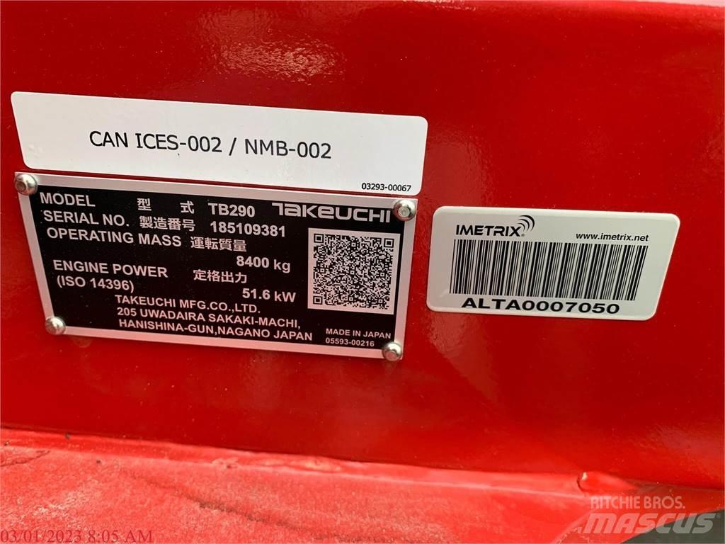 Takeuchi TB290 Excavatoare pe șenile
