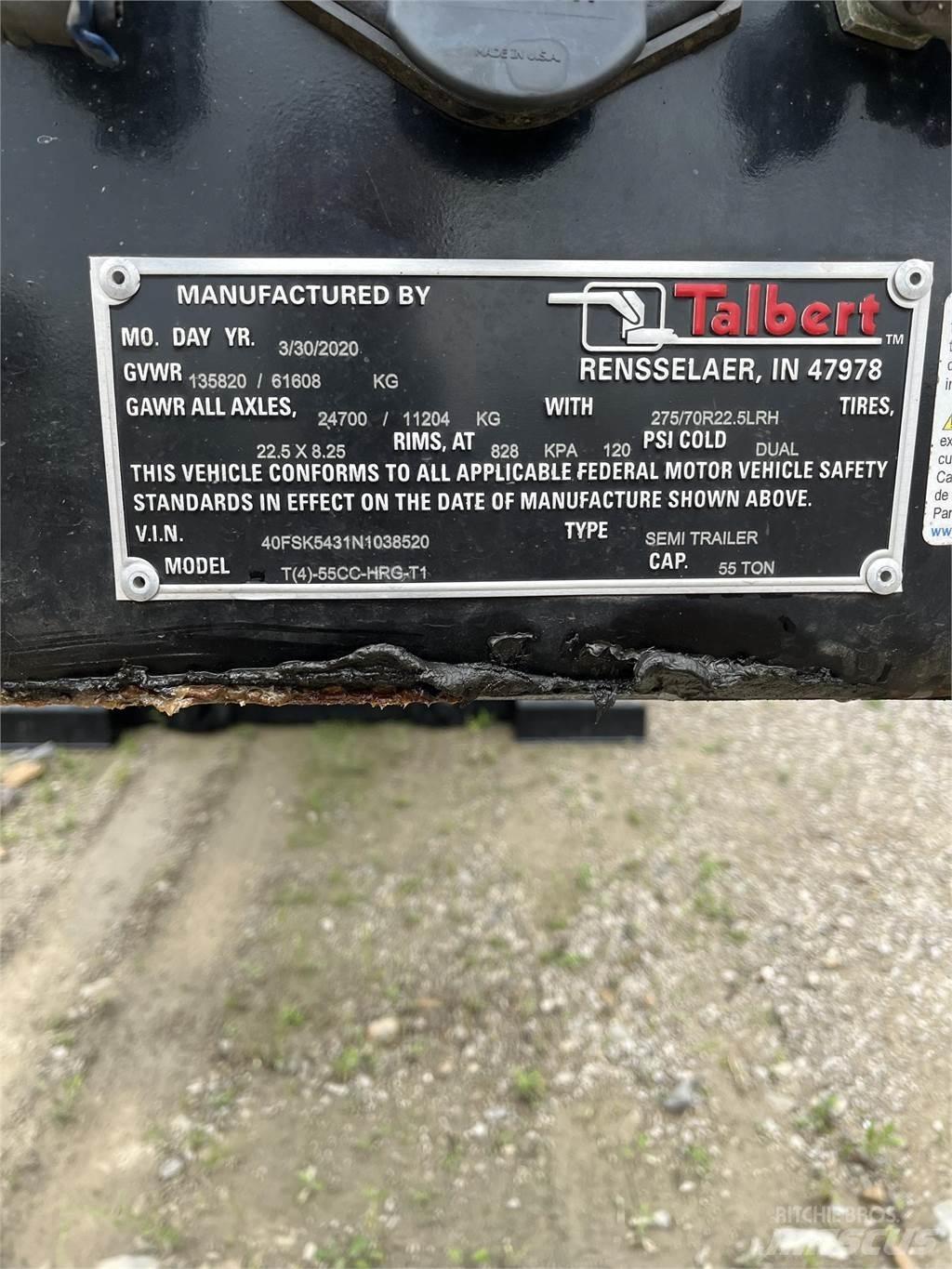 Talbert  Semi-remorca agabaritica