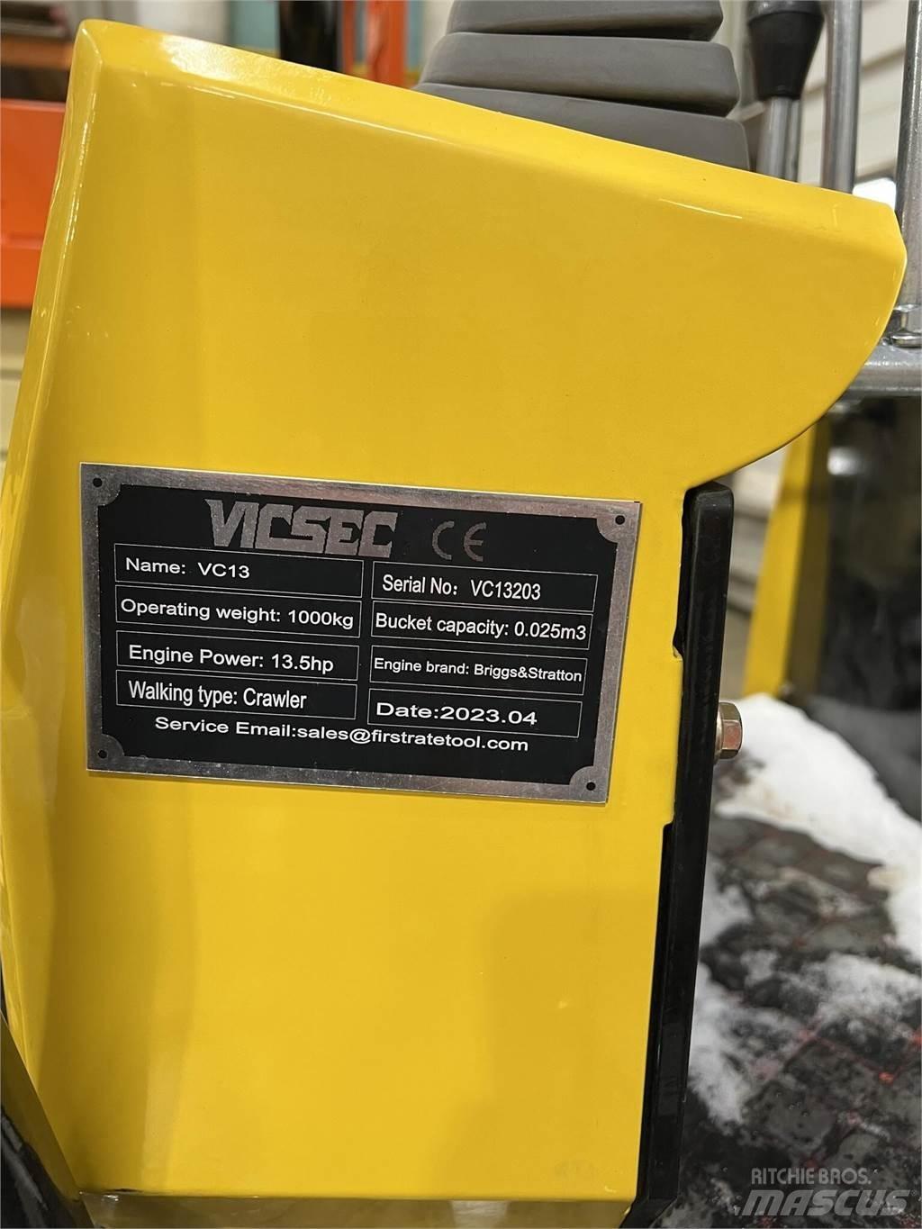 Vicsec VC13 Mini excavatoare < 7t
