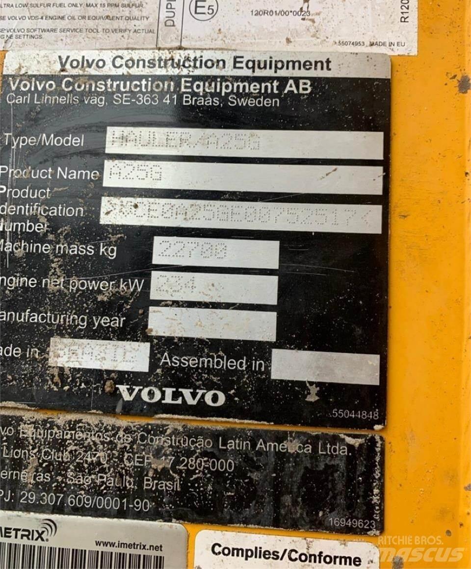 Volvo A25G Transportoare articulate