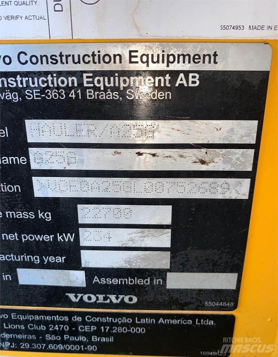 Volvo A25G Transportoare articulate