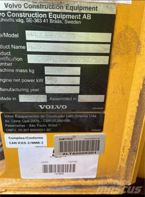 Volvo A25G Transportoare articulate