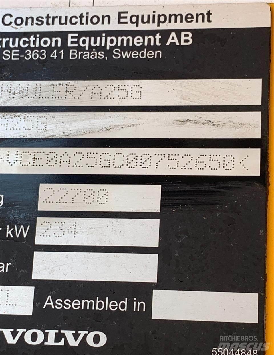Volvo A25G Transportoare articulate