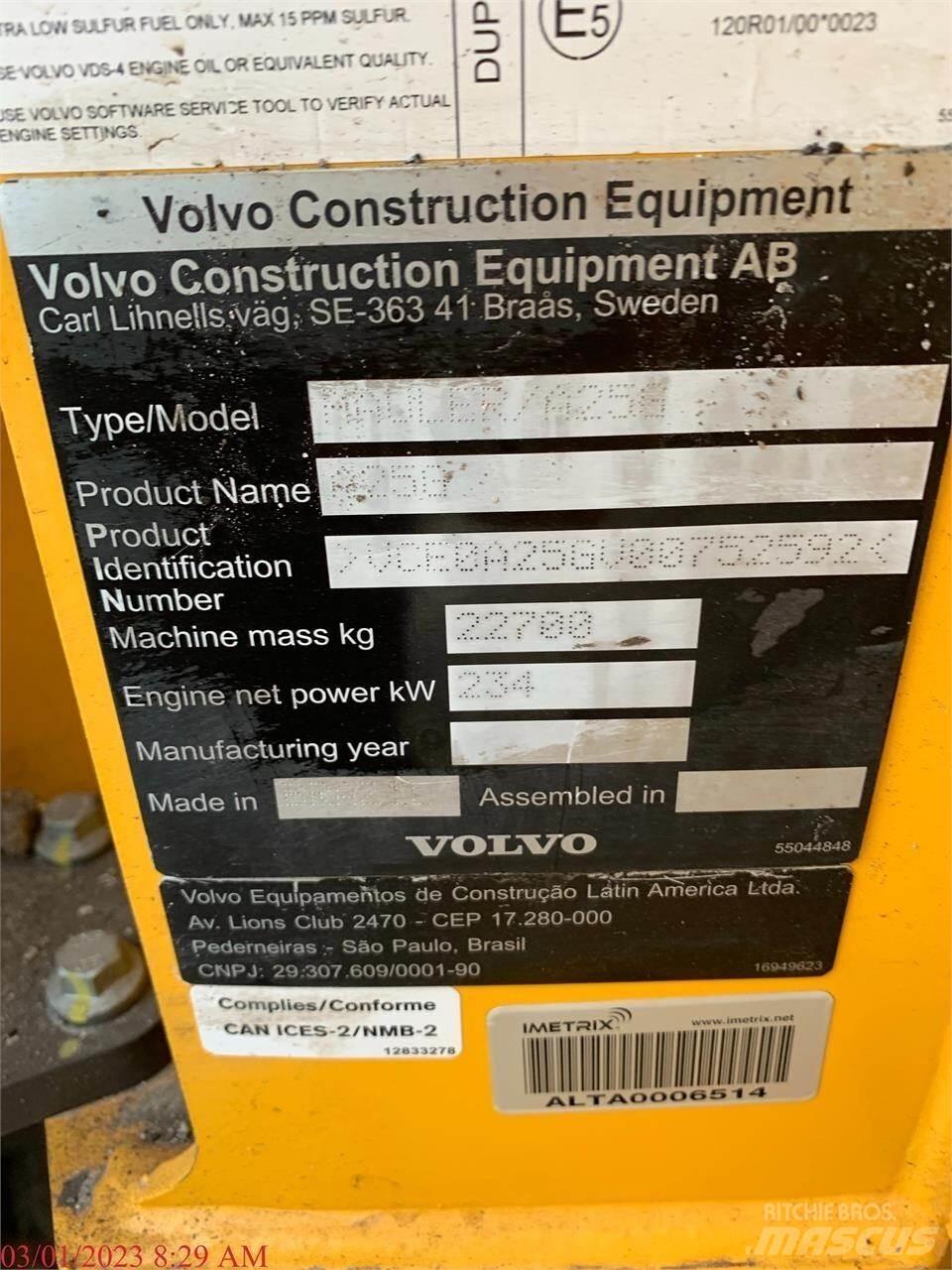 Volvo A25G Transportoare articulate