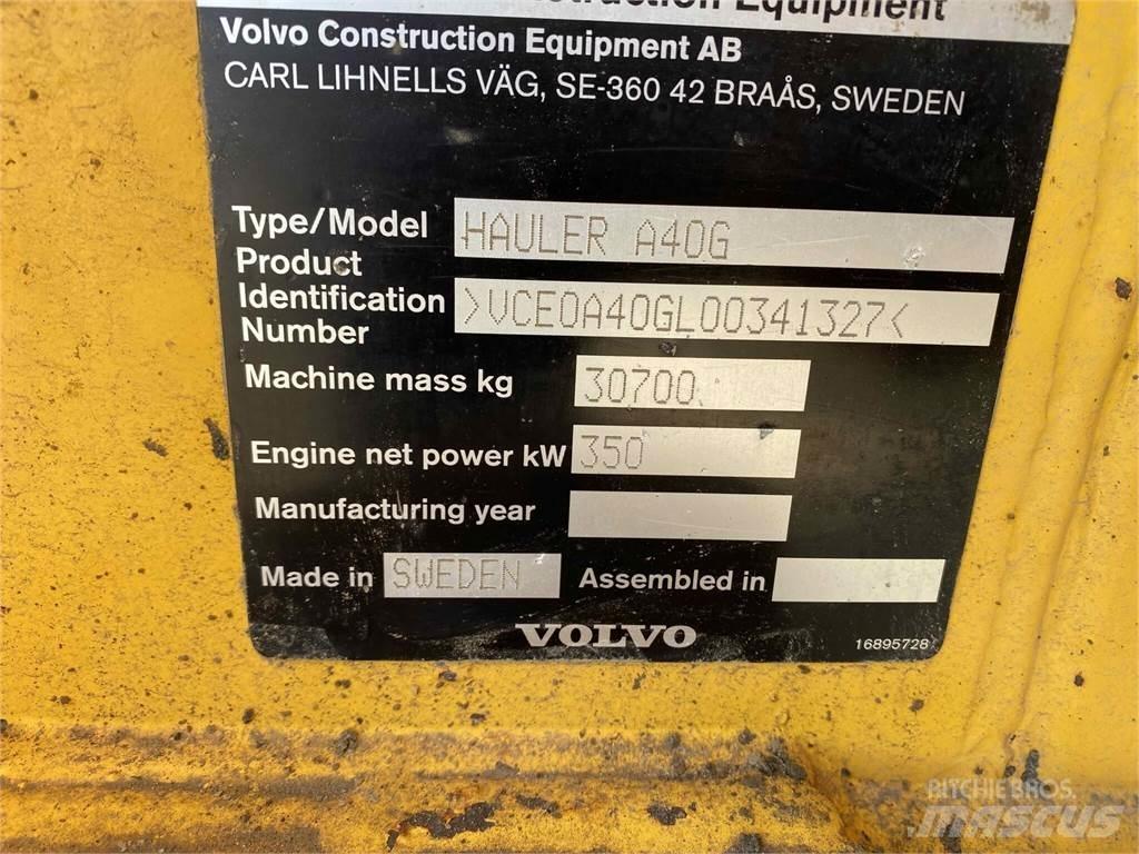 Volvo A40G Transportoare articulate