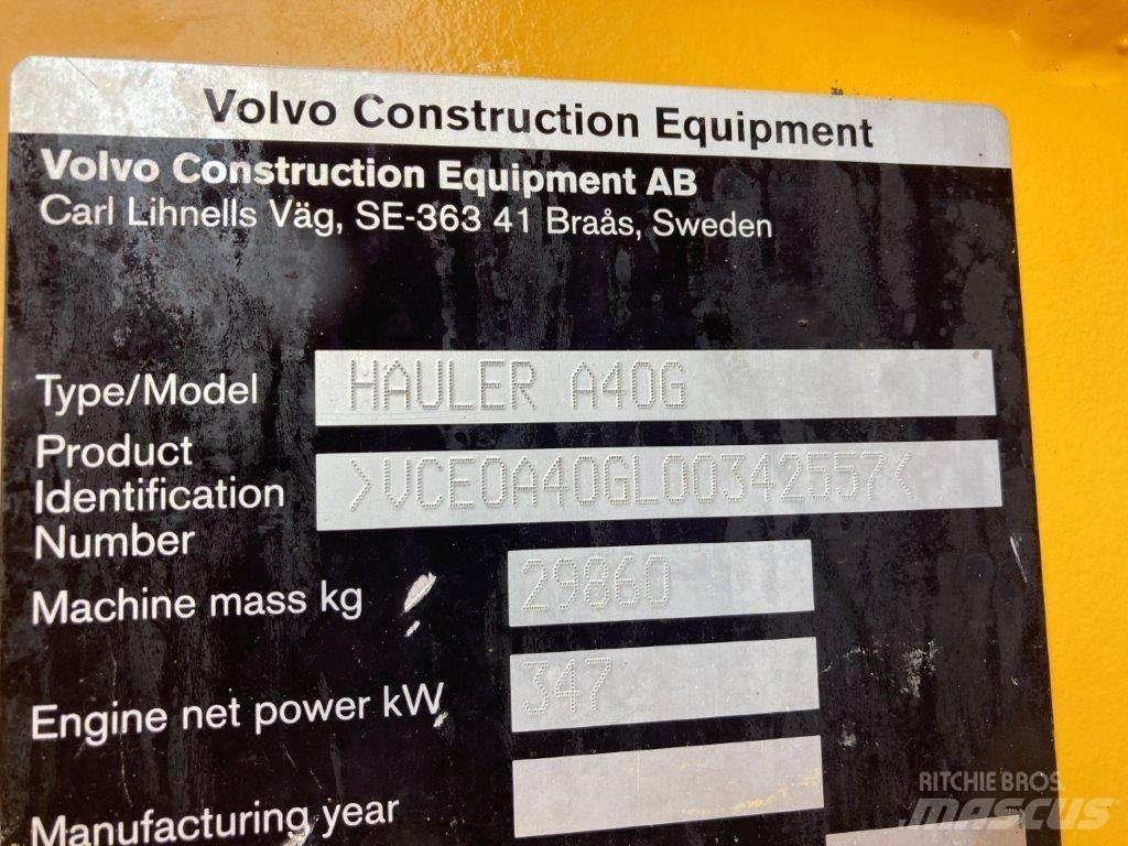 Volvo A40G Transportoare articulate