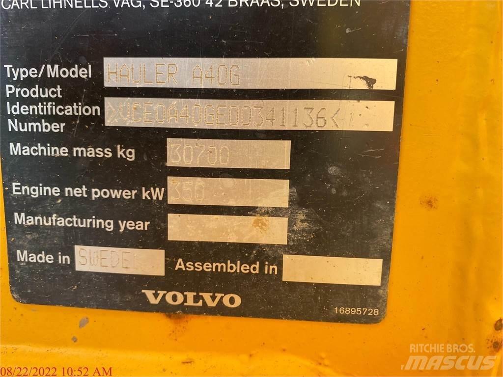 Volvo A40G Transportoare articulate