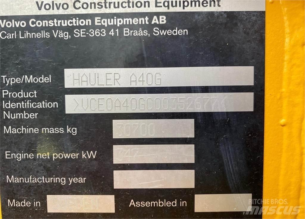 Volvo A40G Transportoare articulate