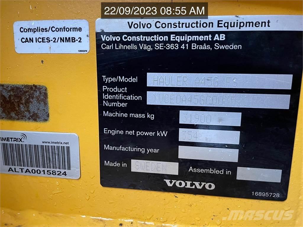 Volvo A45G FS Transportoare articulate