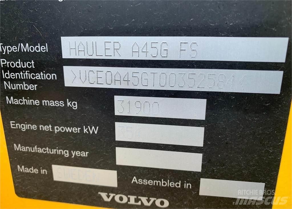 Volvo A45G FS Transportoare articulate