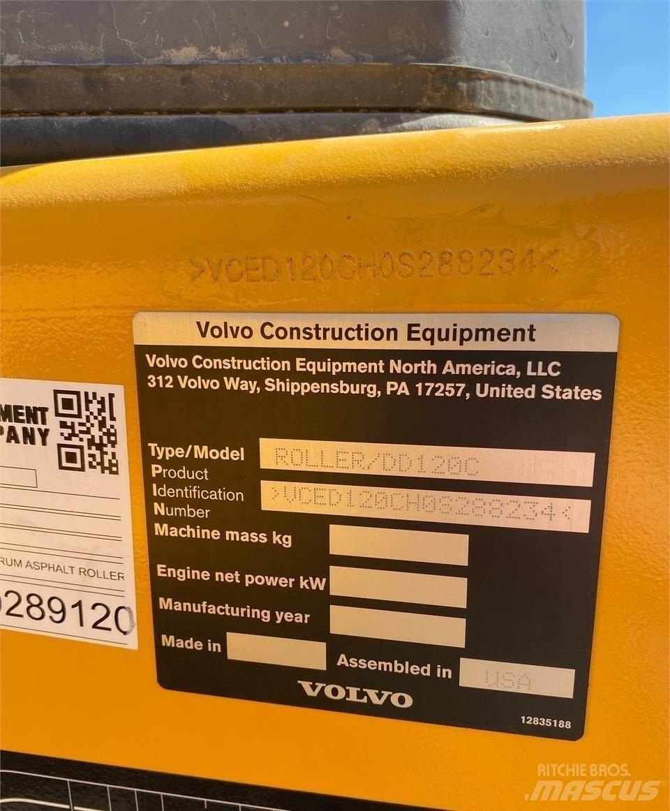 Volvo DD120C Cilindri compactori dubli