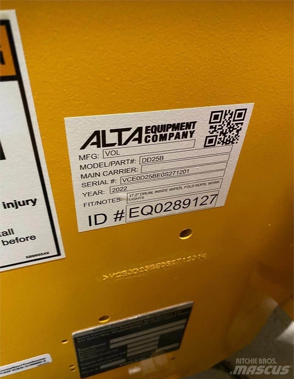Volvo DD25B Cilindri compactori dubli