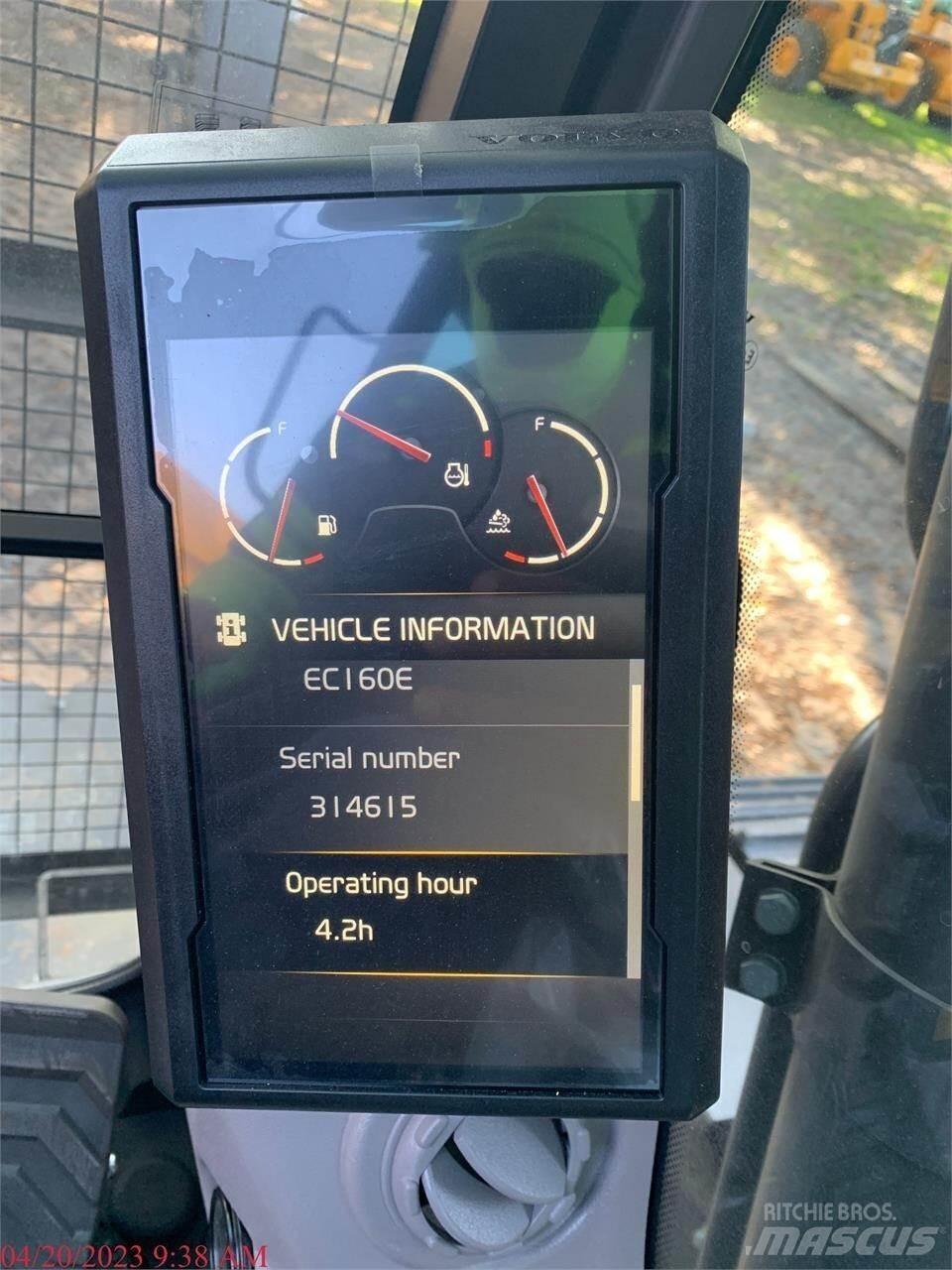 Volvo EC160EL Excavatoare pe șenile

