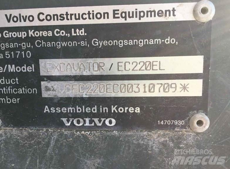 Volvo EC220EL Excavatoare pe șenile
