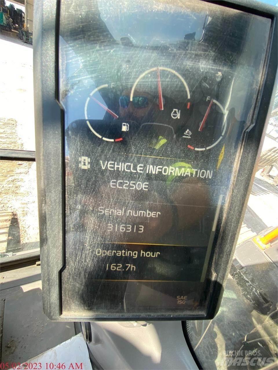 Volvo EC250EL Excavatoare pe șenile
