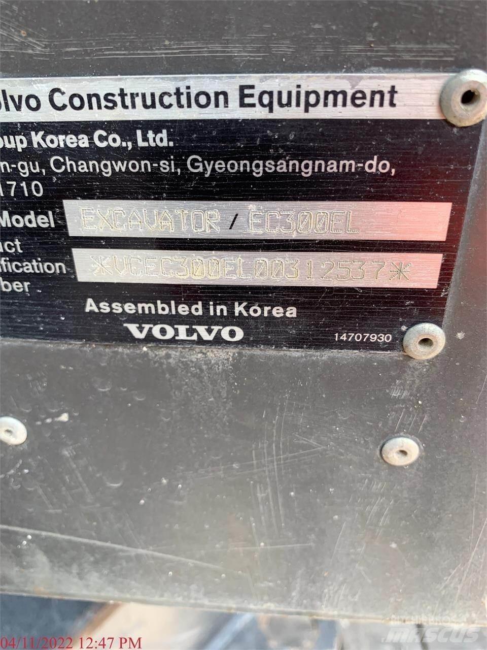 Volvo EC300EL Excavatoare pe șenile
