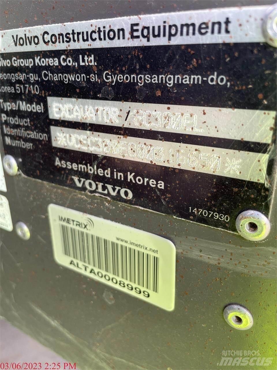 Volvo EC300EL Excavatoare pe șenile
