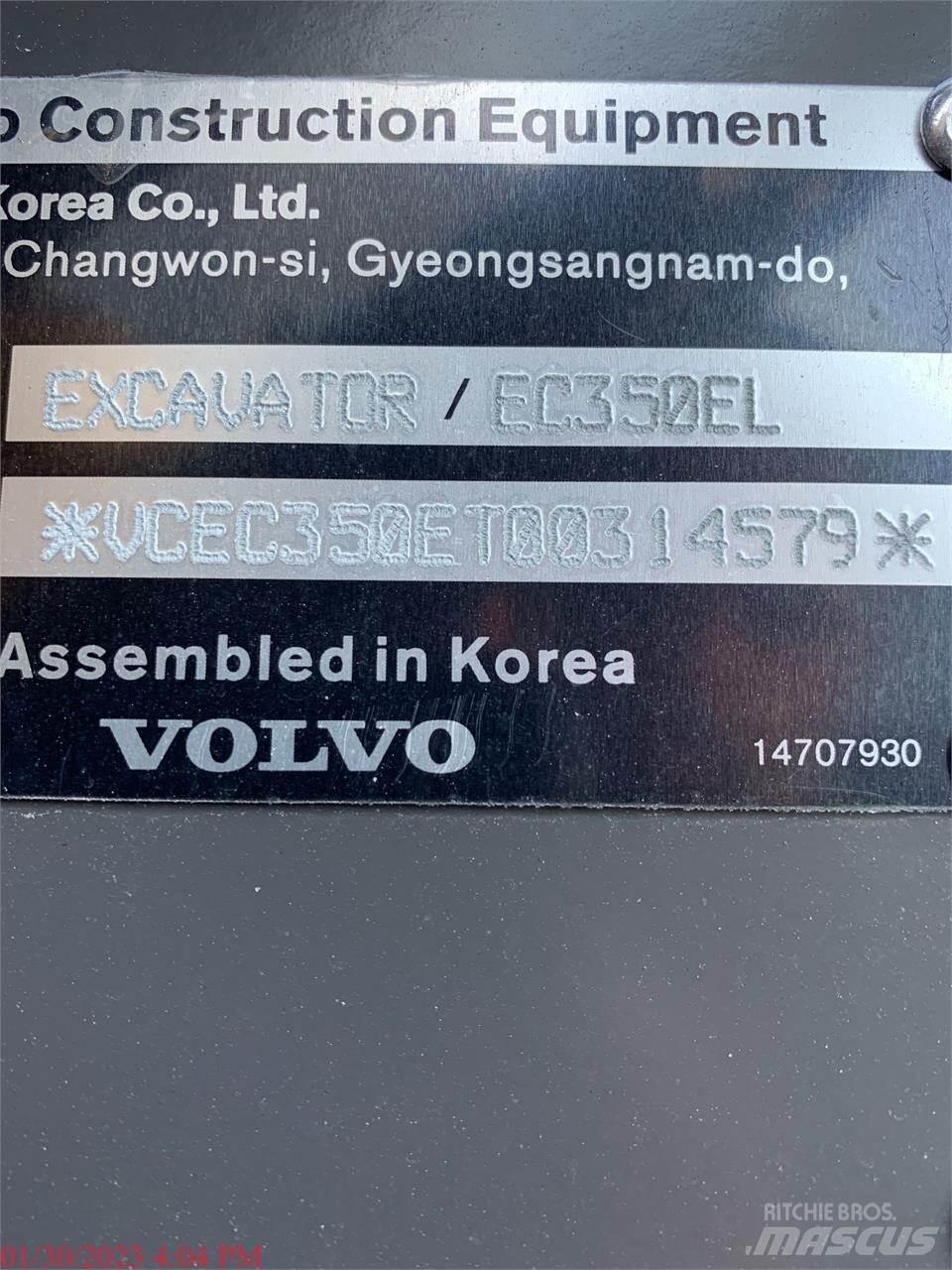 Volvo EC350EL Excavatoare pe șenile
