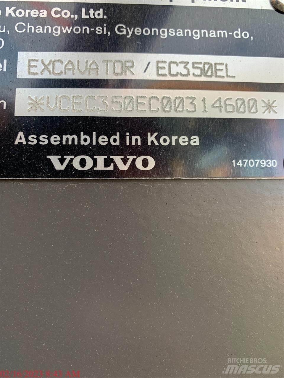 Volvo EC350EL Excavatoare pe șenile
