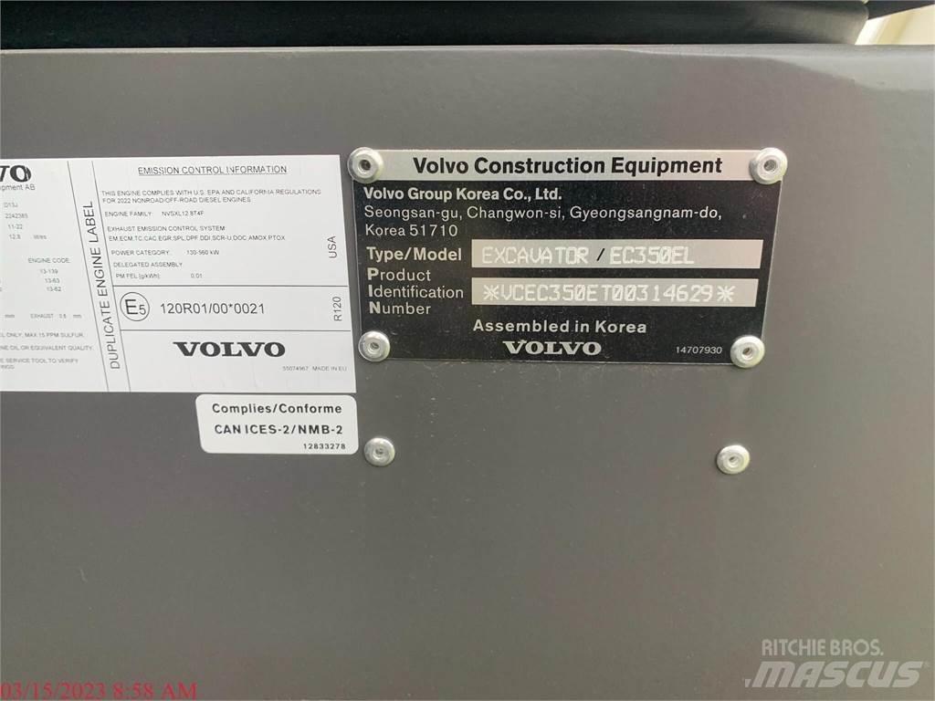 Volvo EC350EL Excavatoare pe șenile
