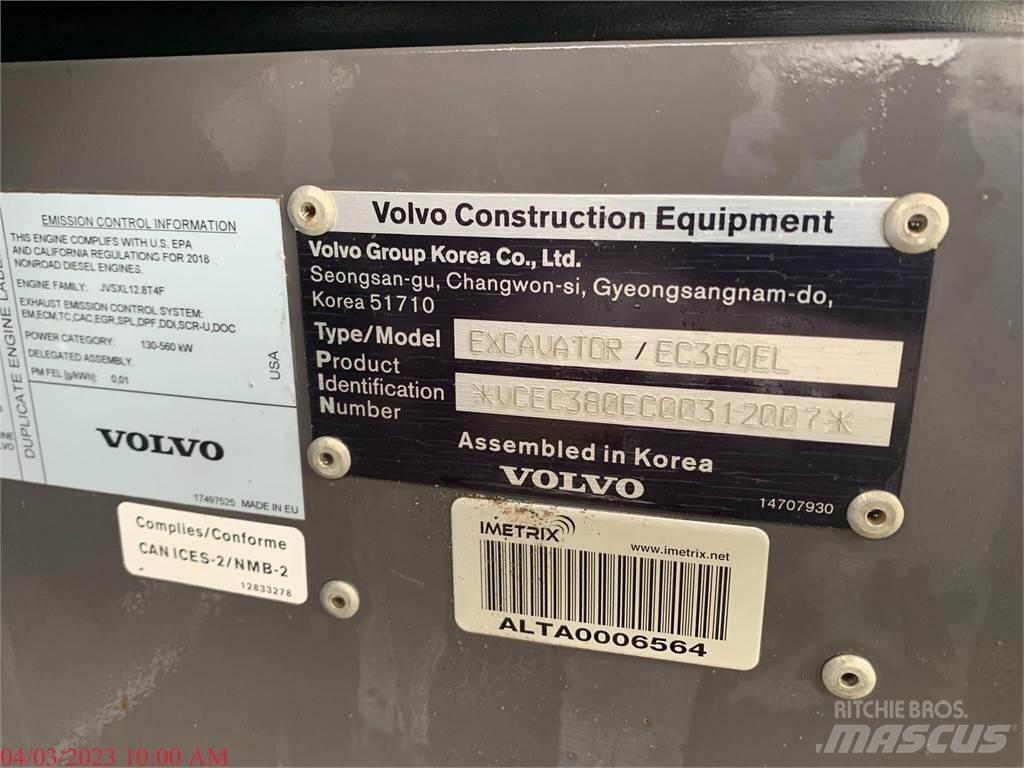 Volvo EC380EL Excavatoare pe șenile

