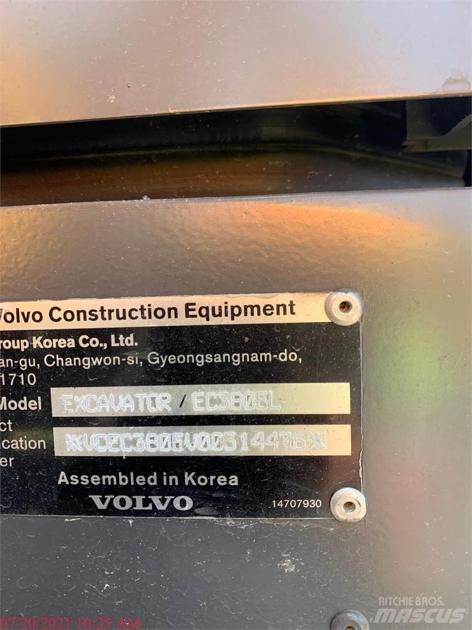 Volvo EC380EL Excavatoare pe șenile
