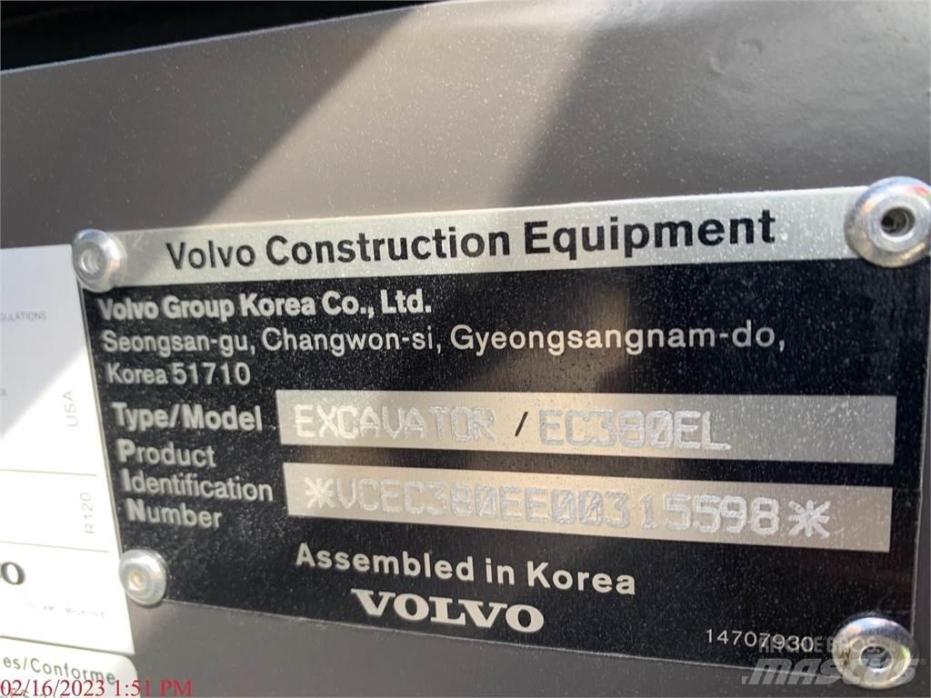 Volvo EC380EL Excavatoare pe șenile
