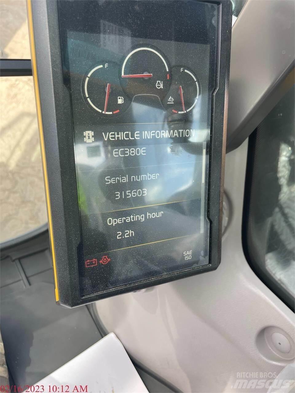 Volvo EC380EL Excavatoare pe șenile
