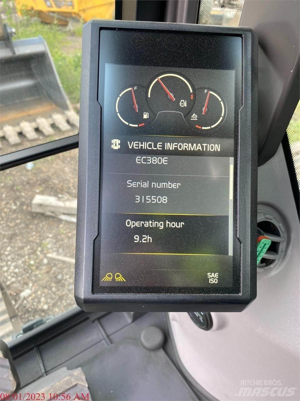 Volvo EC380EL Excavatoare pe șenile
