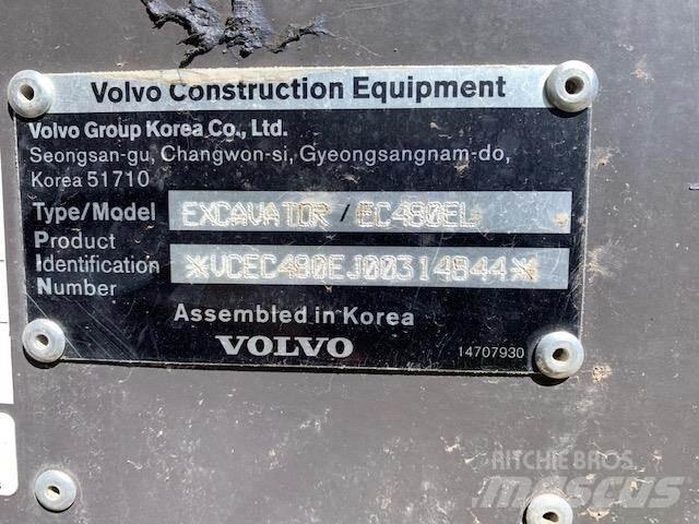 Volvo EC480EL Excavatoare pe șenile
