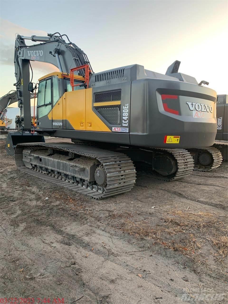 Volvo EC480EL Excavatoare pe șenile
