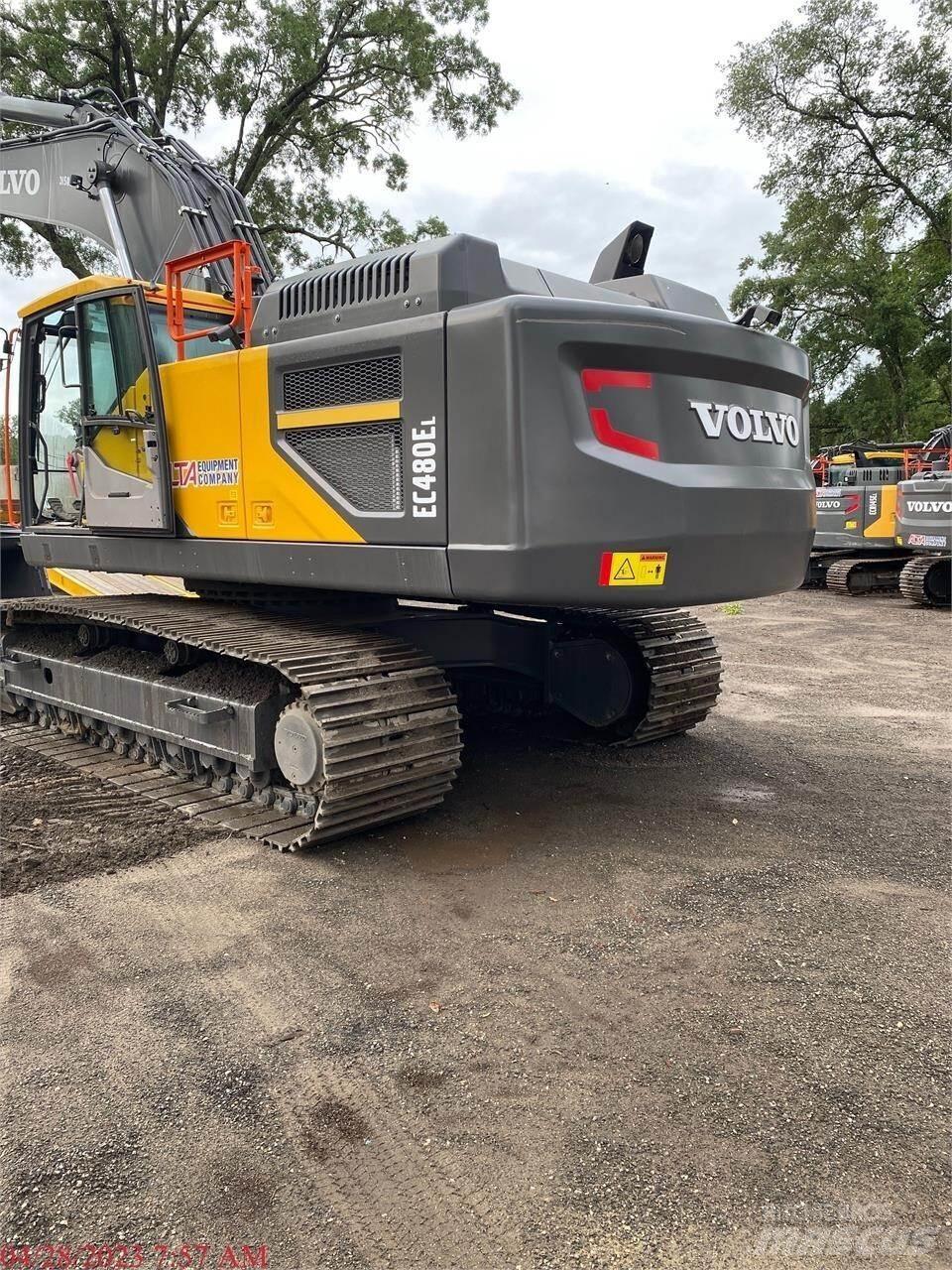 Volvo EC480EL Excavatoare pe șenile
