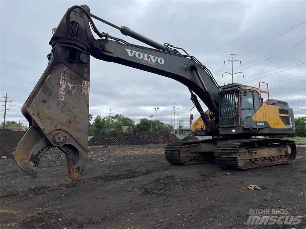 Volvo EC480EL Excavatoare pe șenile
