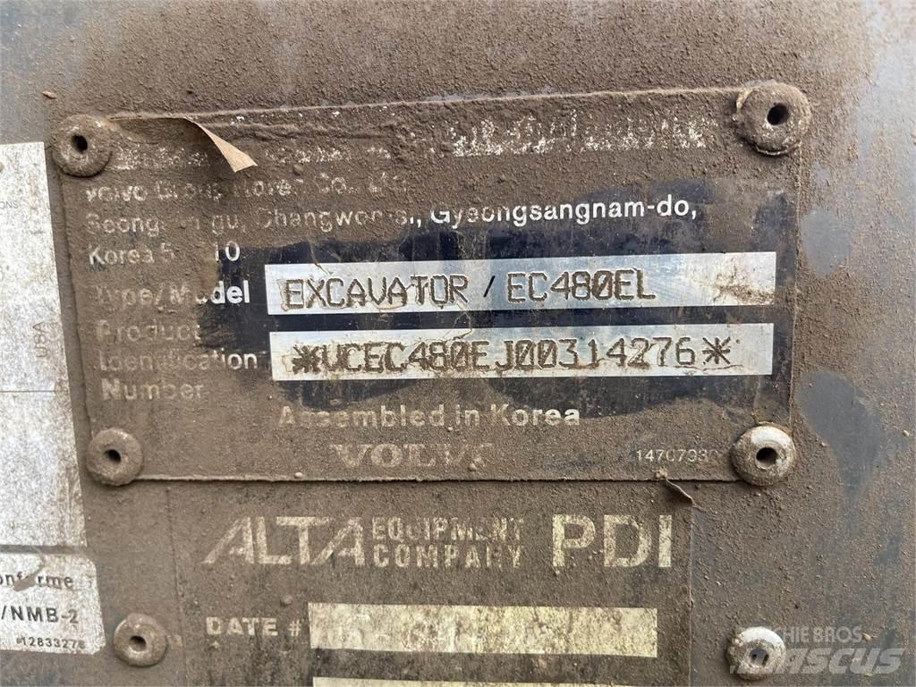 Volvo EC480EL Excavatoare pe șenile
