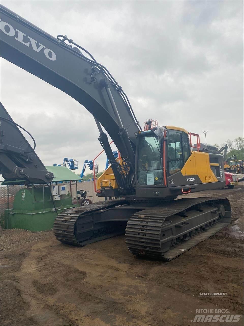 Volvo EC480EL Excavatoare pe șenile
