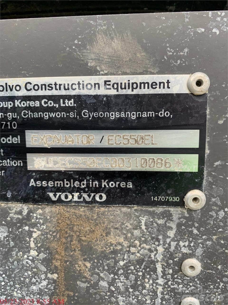Volvo EC550EL Excavatoare pe șenile
