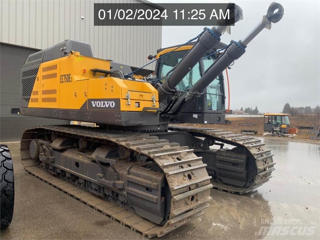 Volvo EC750EL Excavatoare pe șenile
