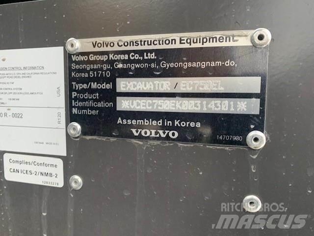 Volvo EC750EL Excavatoare pe șenile
