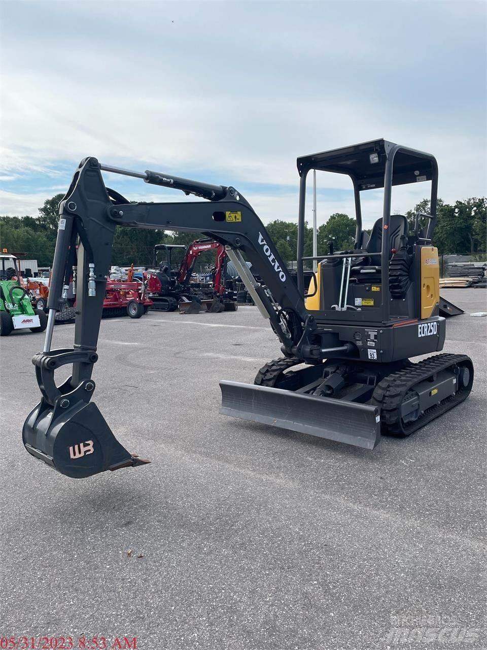 Volvo ECR25D Mini excavatoare < 7t