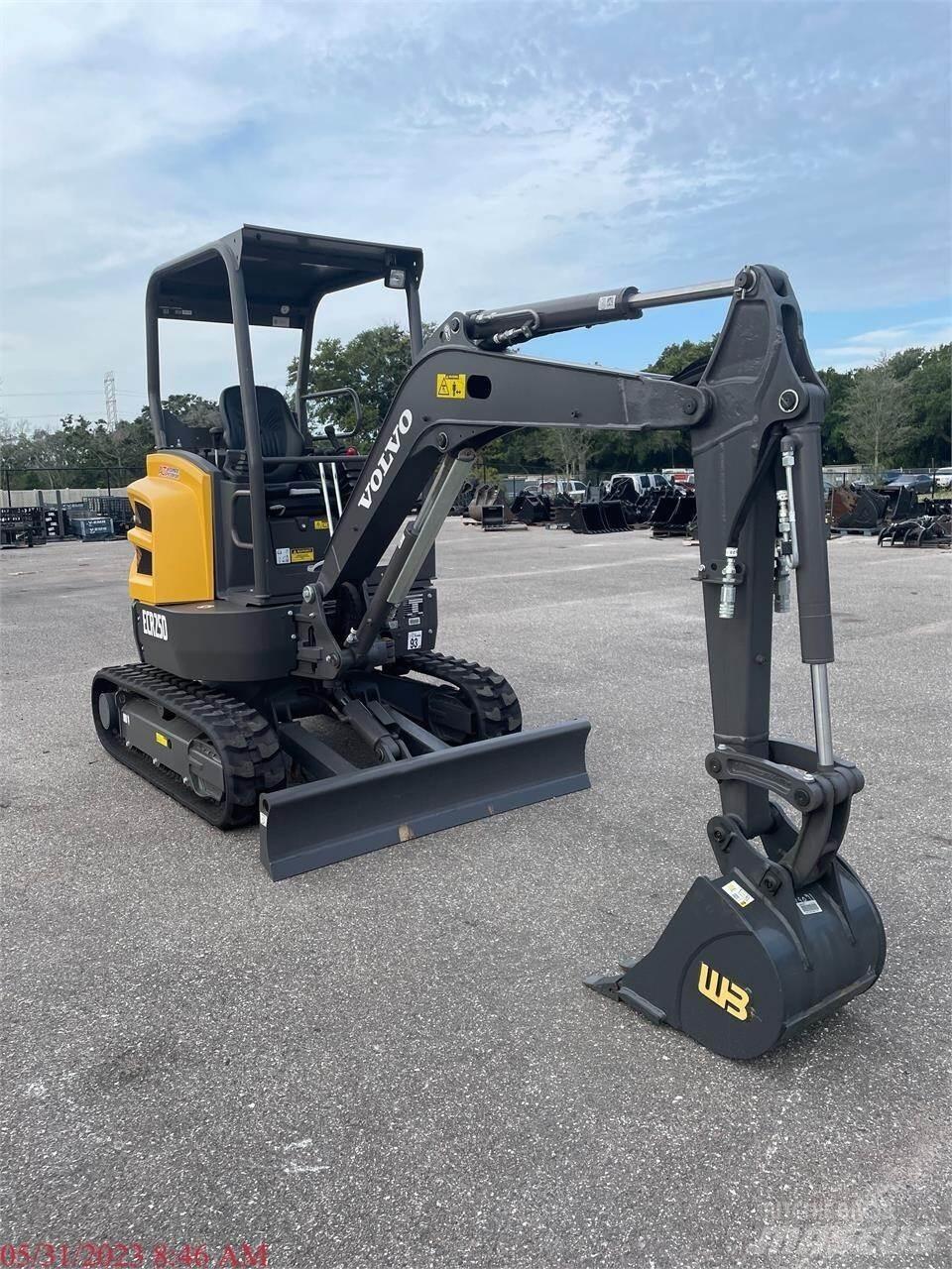 Volvo ECR25D Mini excavatoare < 7t