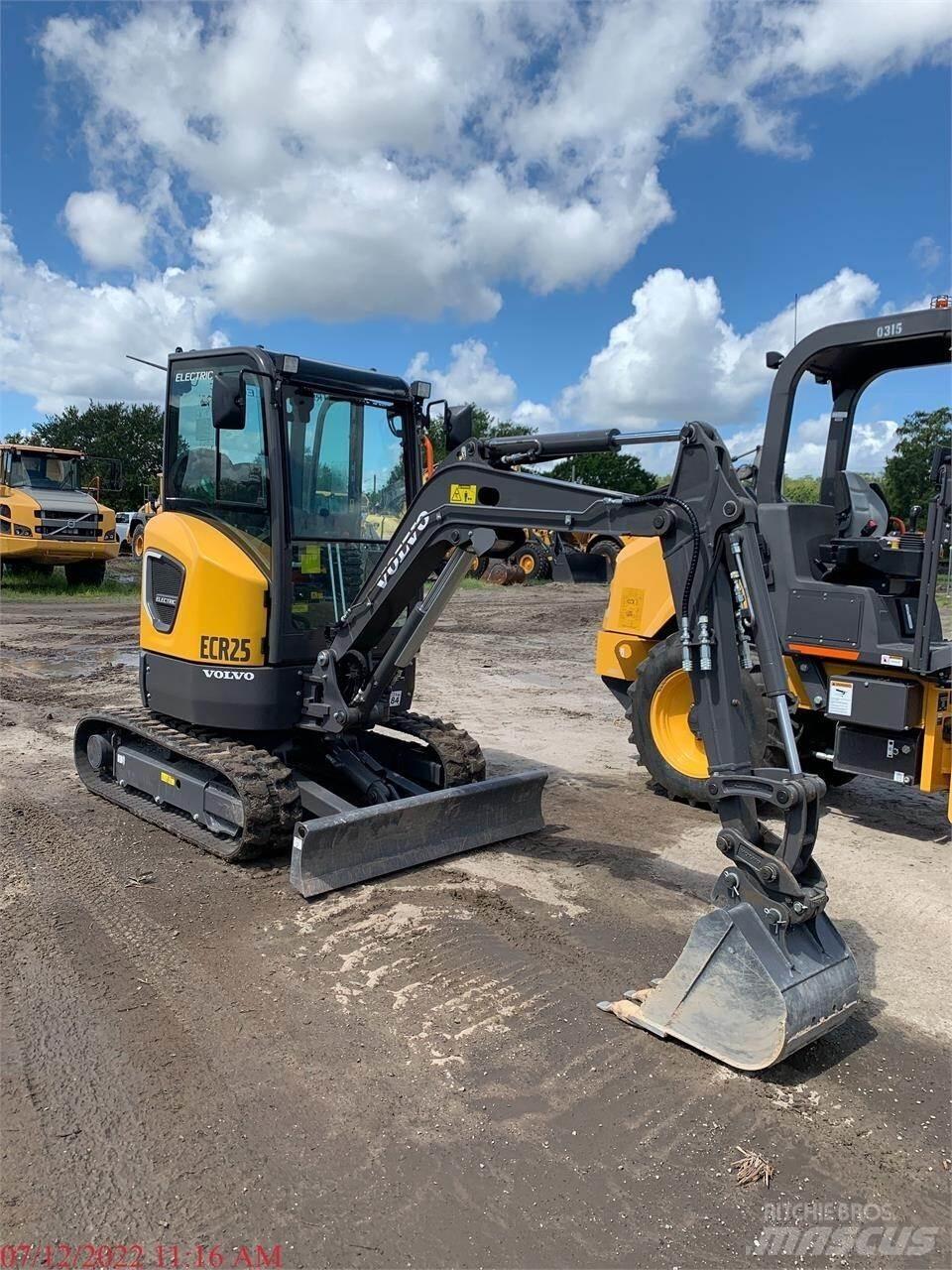Volvo ECR25D Mini excavatoare < 7t